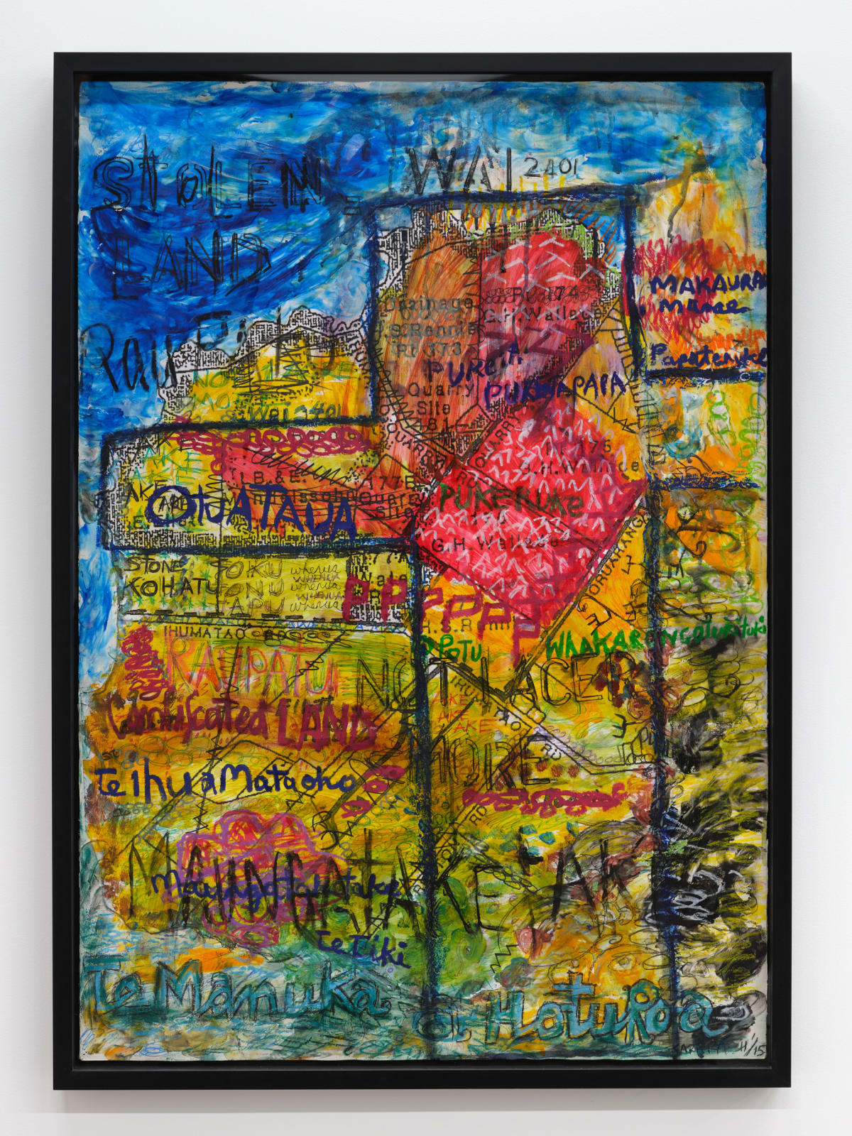 Emily Karaka, Untitled (Ōtuataua/Ihumātao), 2015/2019