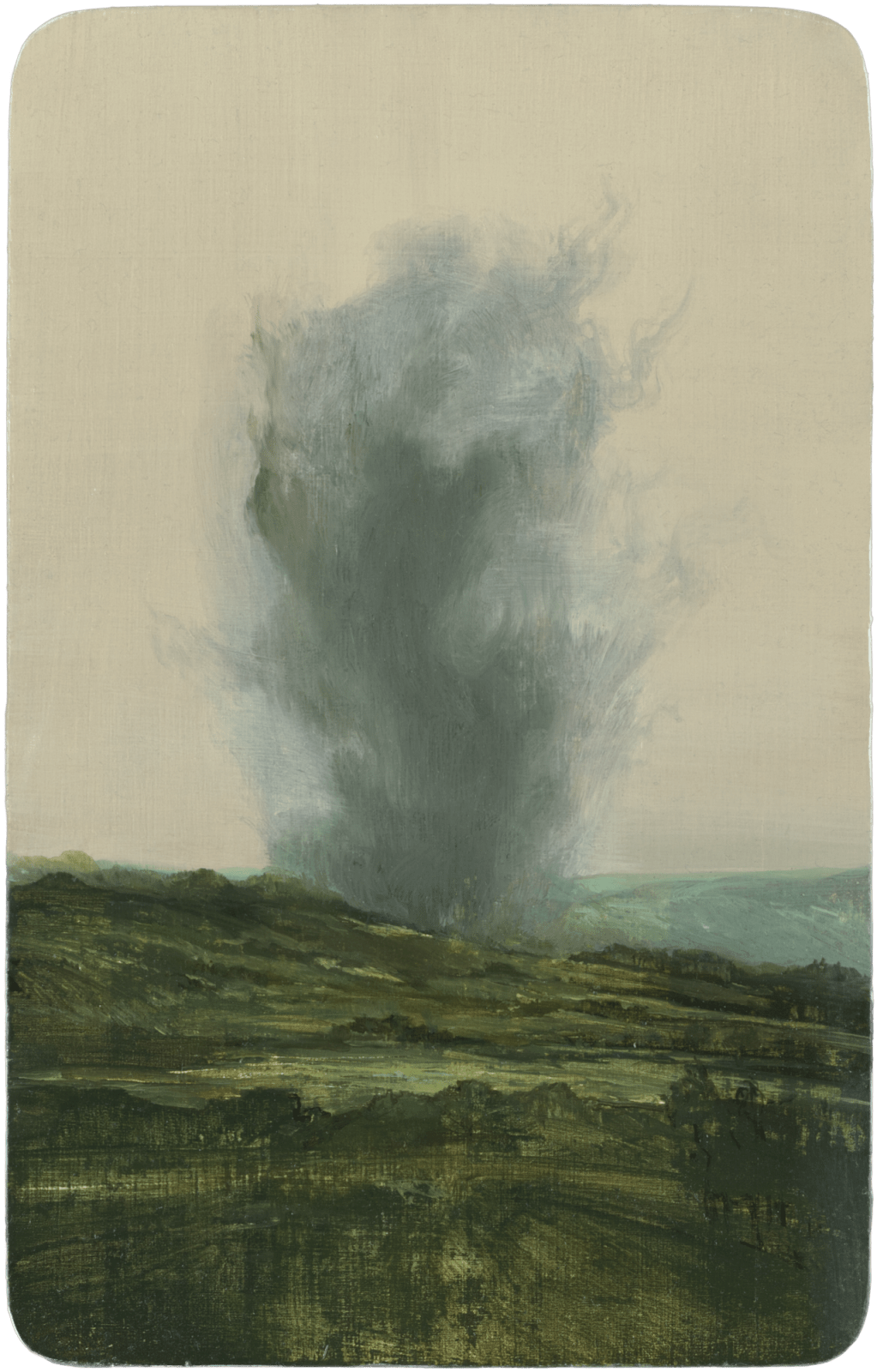 Angela Lane, Smoke on Hill, 2016
