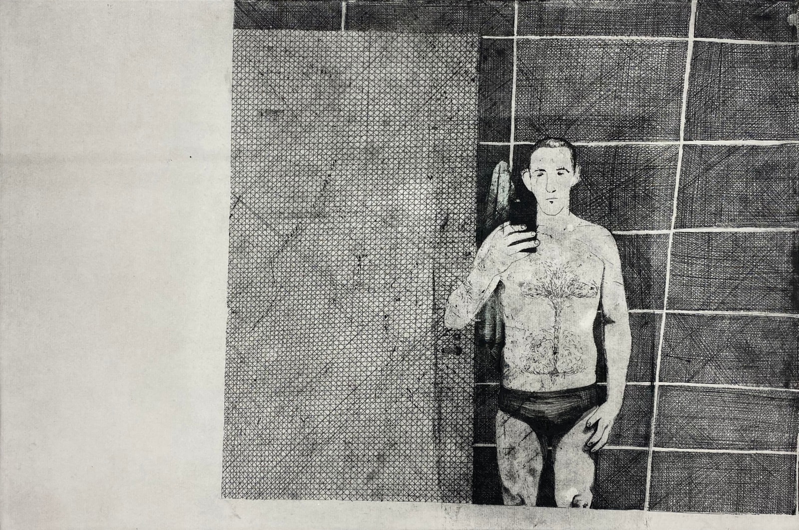 Luca Nicholas, Grindr Study #8, 2017