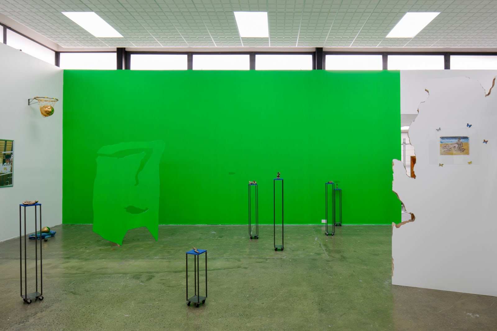 Hannah Valentine, Actionadaption (installation view), New Perspectives, Artspace Aotearoa, Tāmaki Makaurau Auckland, 2016