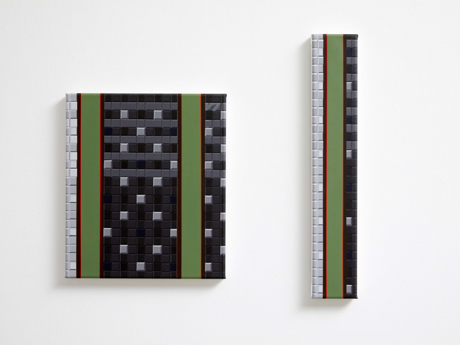 Marlee McMahon, KitKat For One (right) and Clearasil (left), 2019