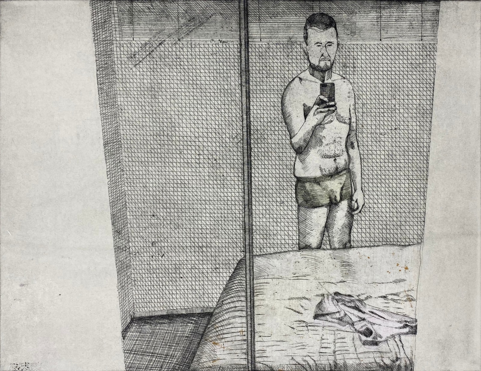 Luca Nicholas, Grindr Study #10, 2017