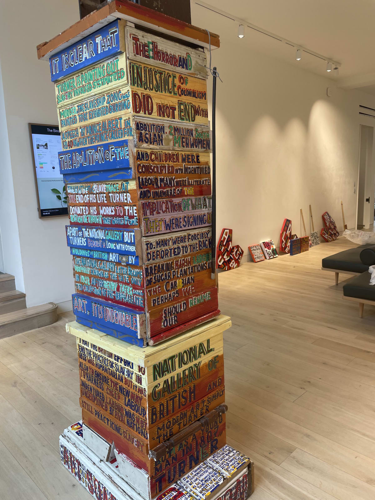 Bob and Roberta Smith , JMW Turner, 2023