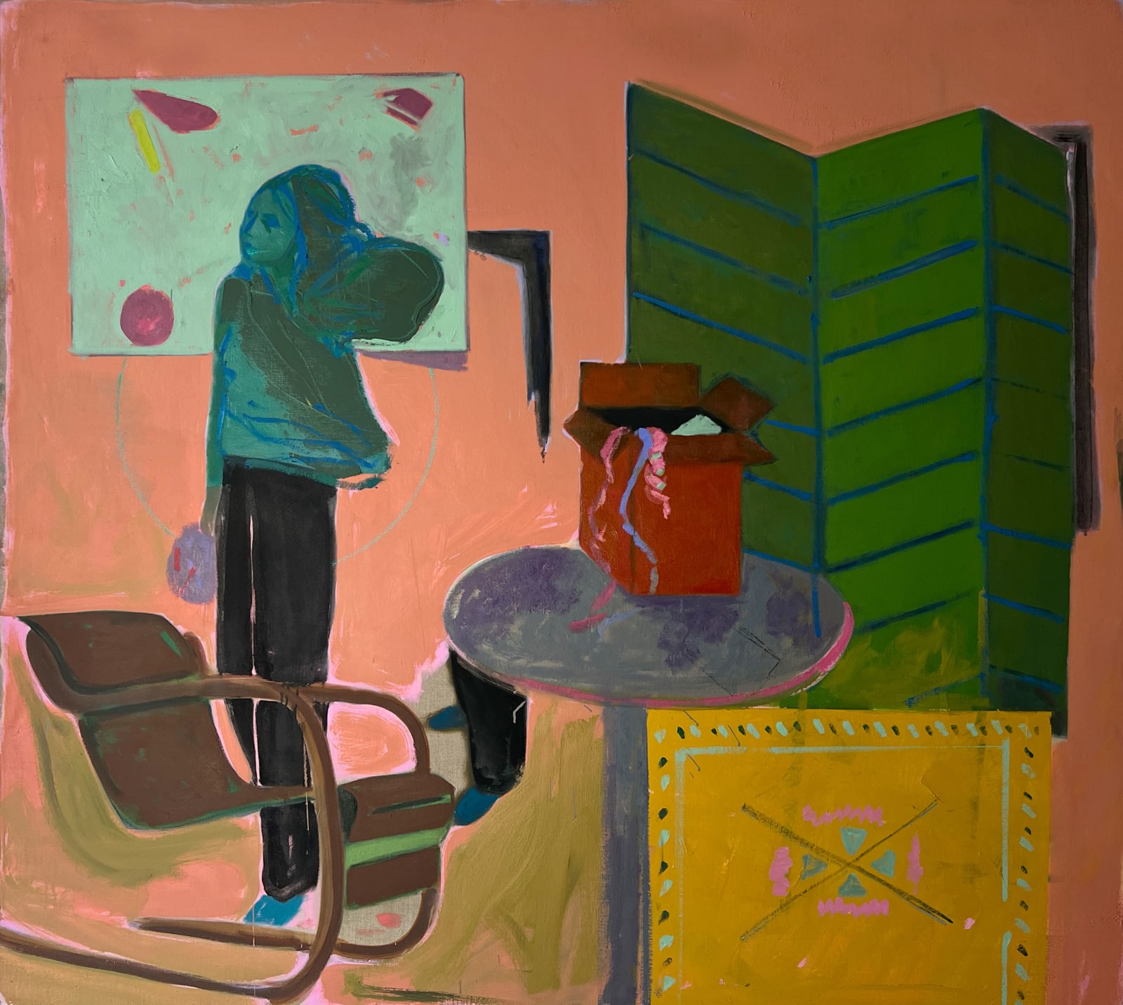 Jonathan Schofield, The Abstract Painter's Birthday Party, 2025