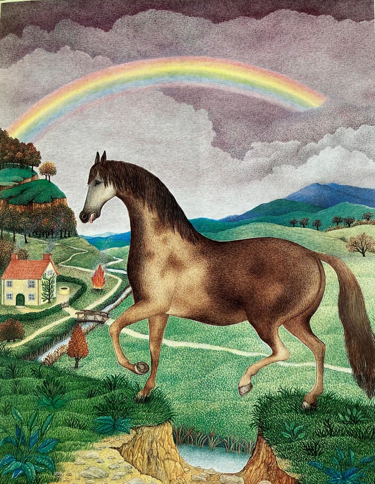 Monika Beisner, Horse, 1982