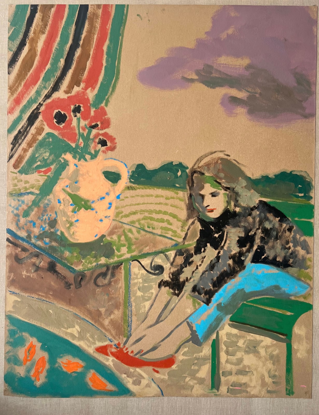 Jonathan Schofield, Her Slippers like Goldfish, 2025