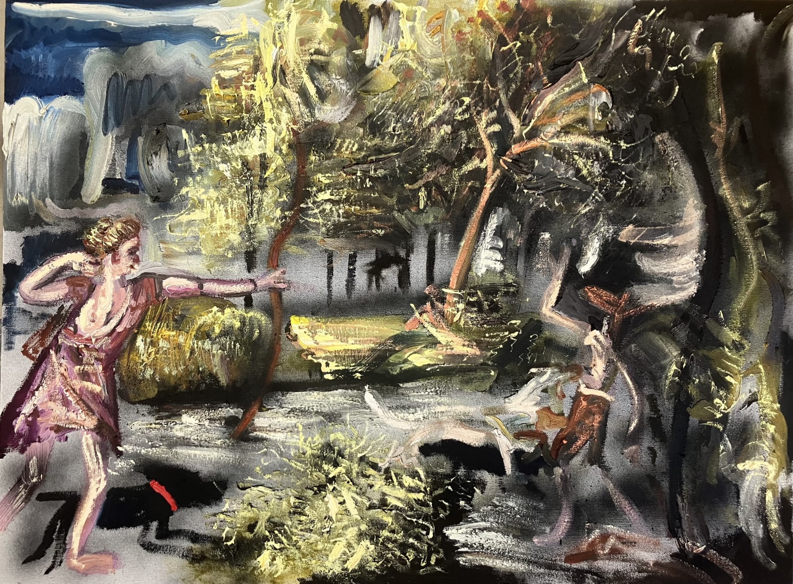 Archie Franks, Autumnal death (after Titian) , 2024