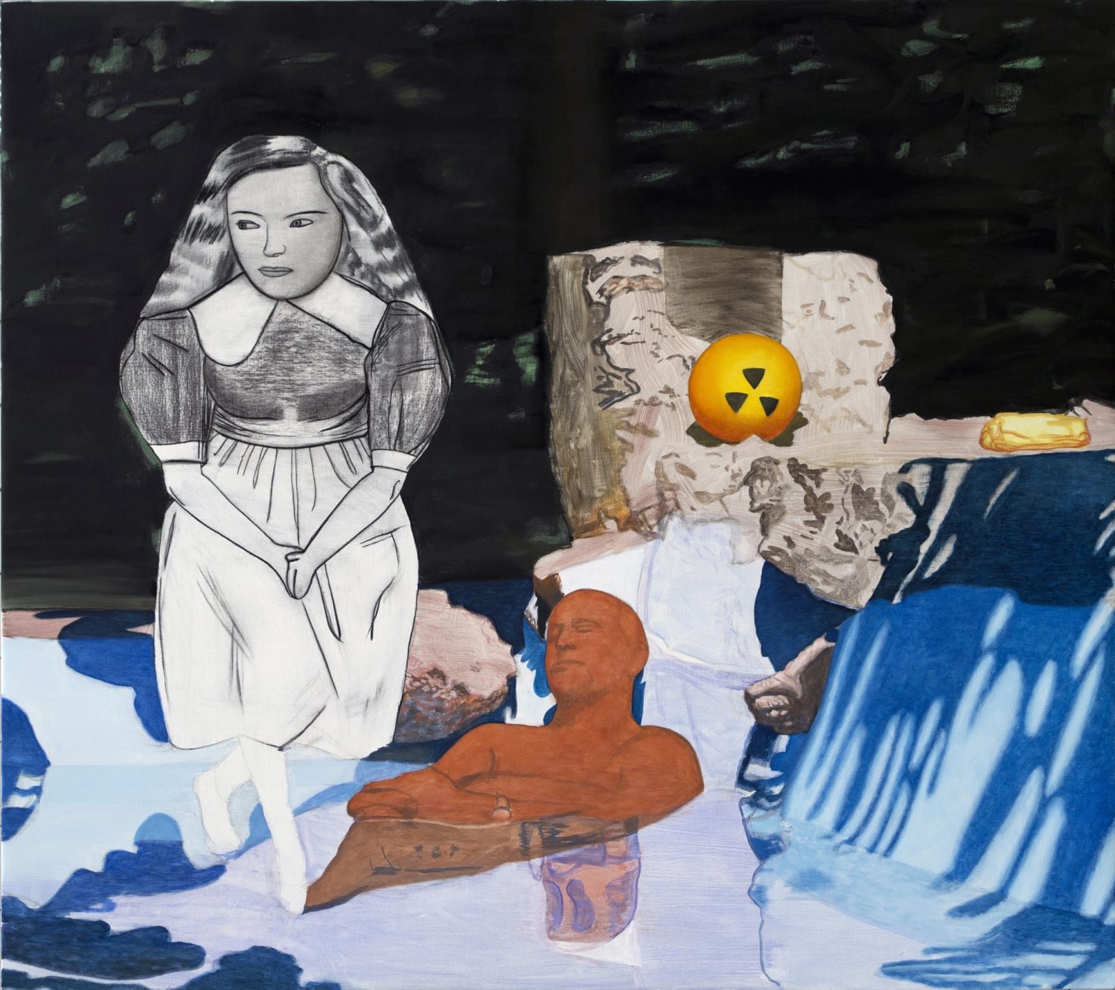 Pat Andrea, Me as a Shadow (of my drawing), 2011