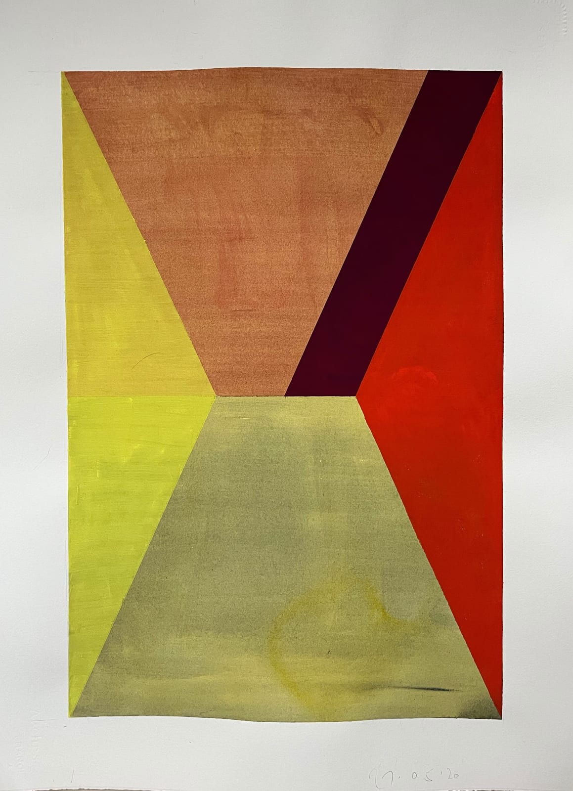 Sharon Hall, Two Parts Stacked, 2020