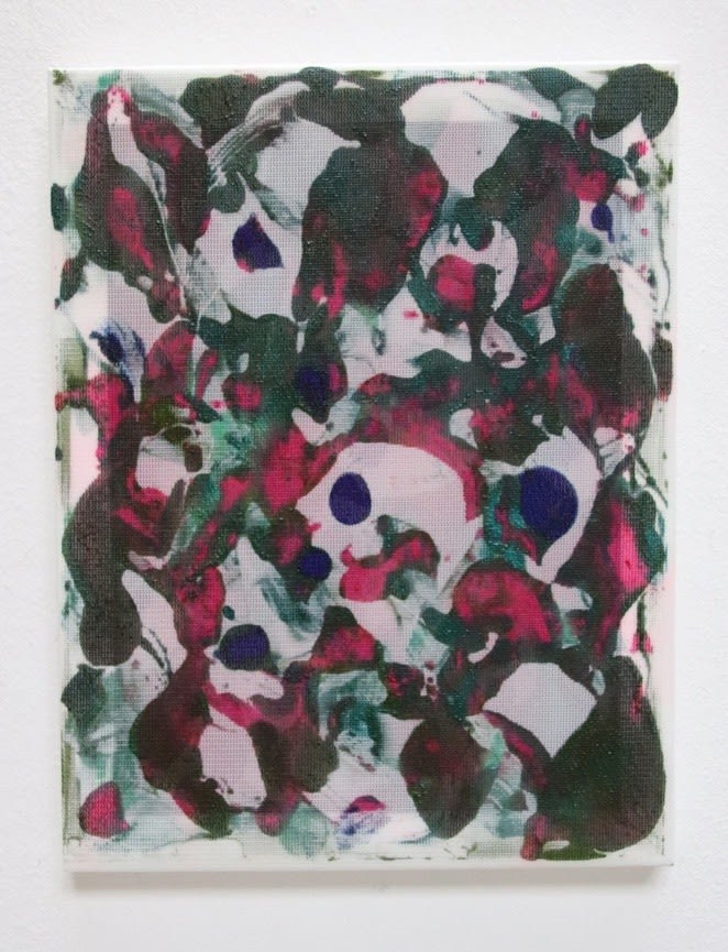 Rebecca Meanley, Untitled (Magenta-Ultramarine), 2024