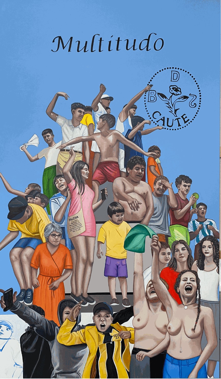 Cristina Ruiz Guiñazú, Mulitudo (homage to Vanesa Schwemmler), 2024