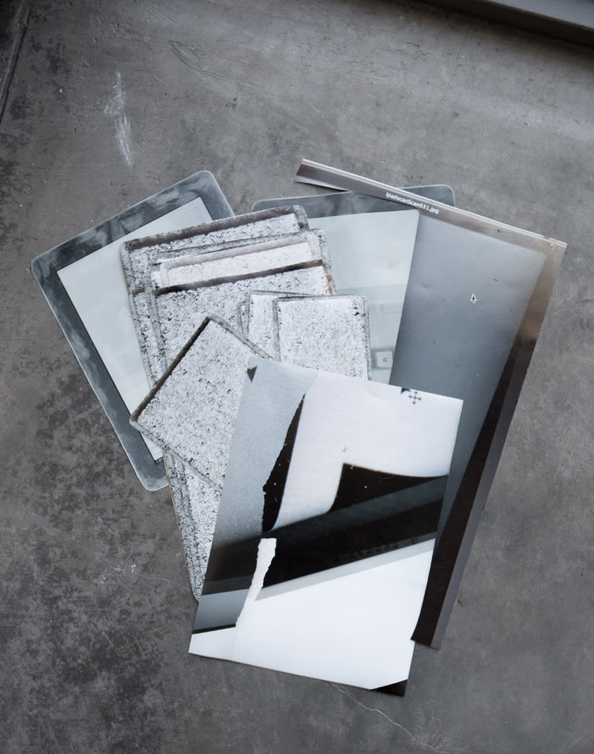 Andrea Longacre-White, Untitled (image pile), 2012