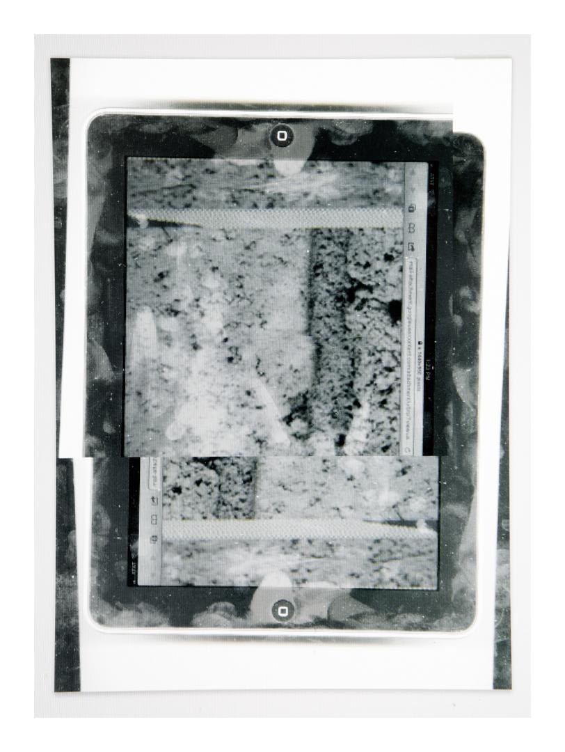 Andrea Longacre-White, Picture of Pad Scan, 2012