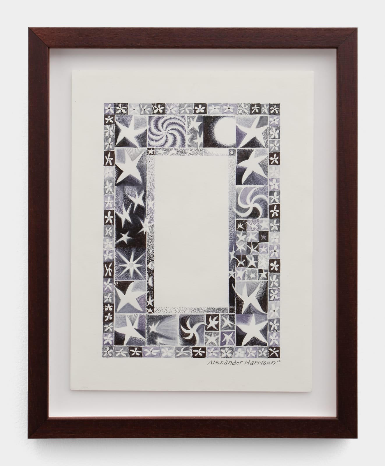 Alexander Harrison, Midnight Star Frame, 2022