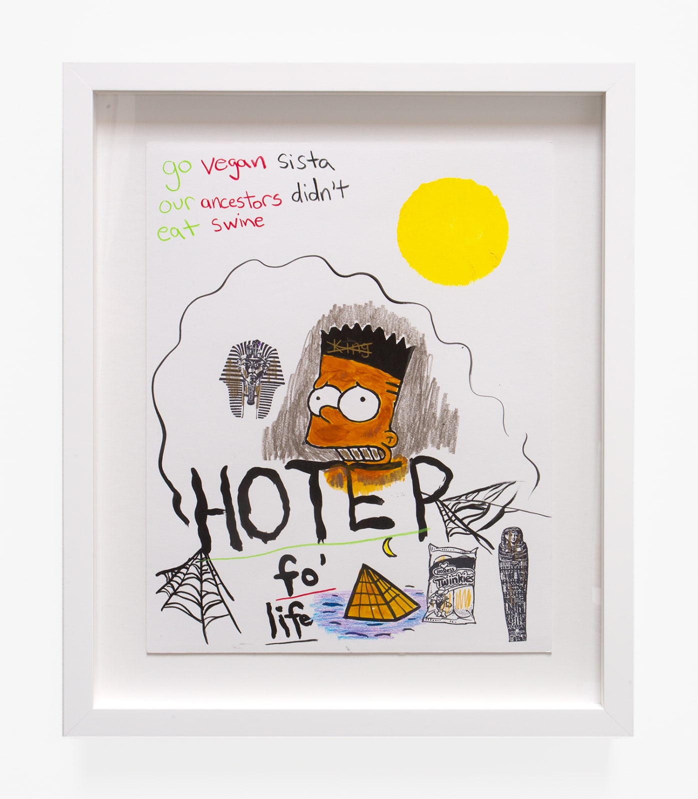 David Leggett, African booty scratcher, 2017