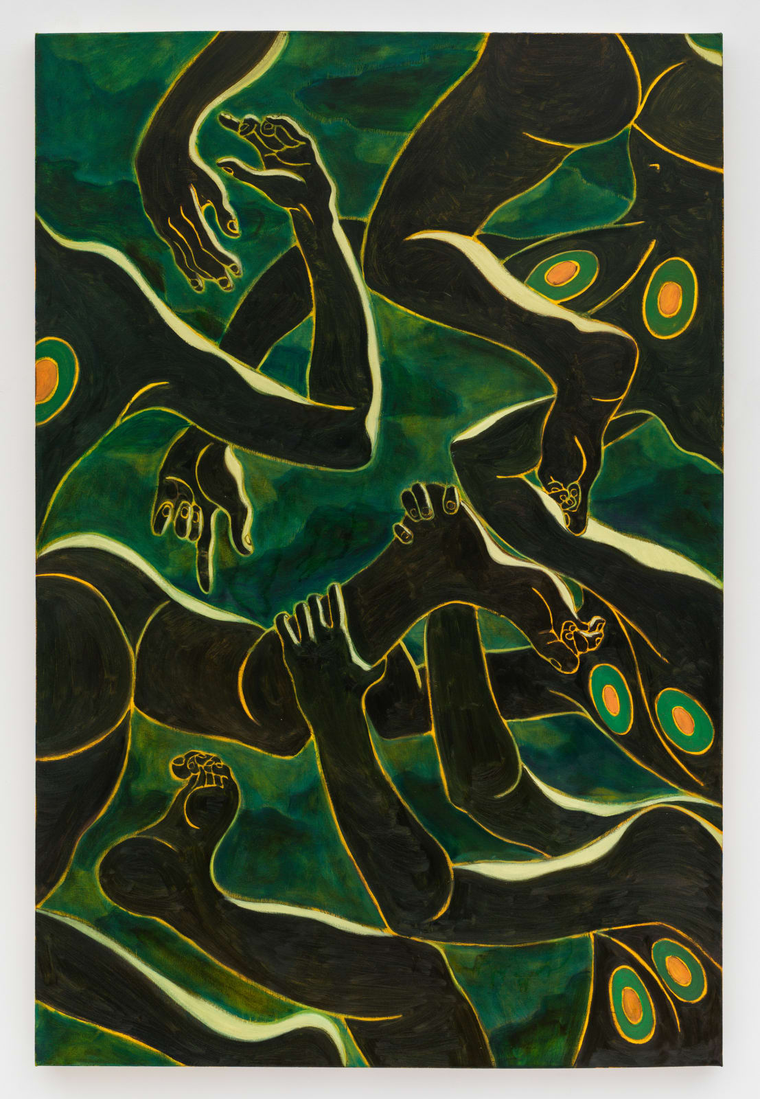 Mark Yang, Green Clouds, 2022