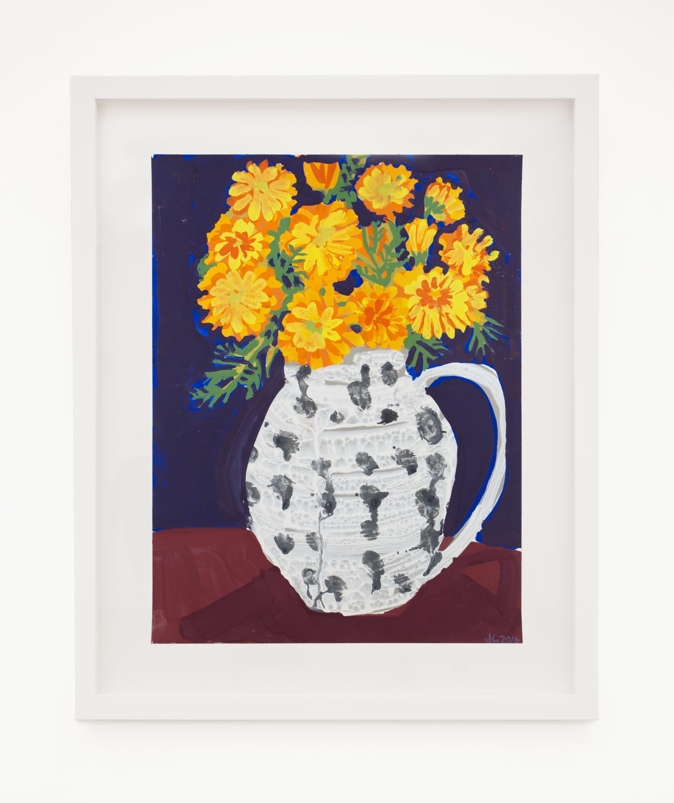 Judith Linhares, Marigolds, 2016