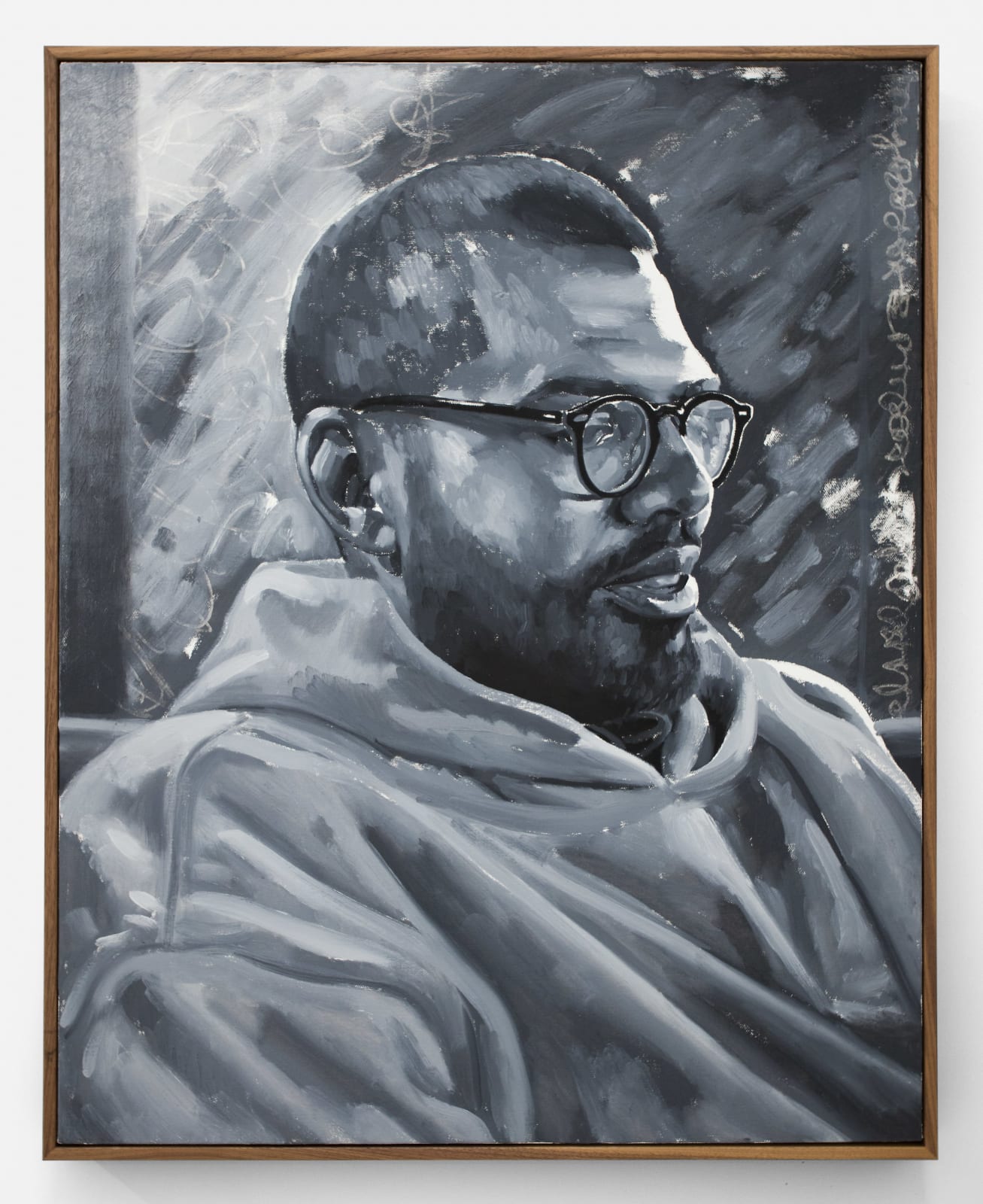 Kohshin Finley, Portrait of Azzedine, 2022