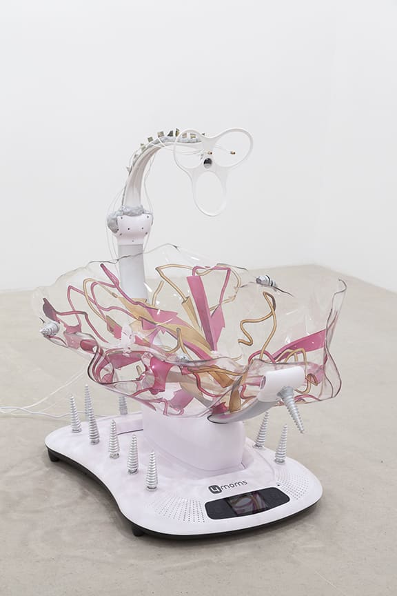 Katja Novitskova, Mamaroo (Storm Time 3D Embryo), 2016