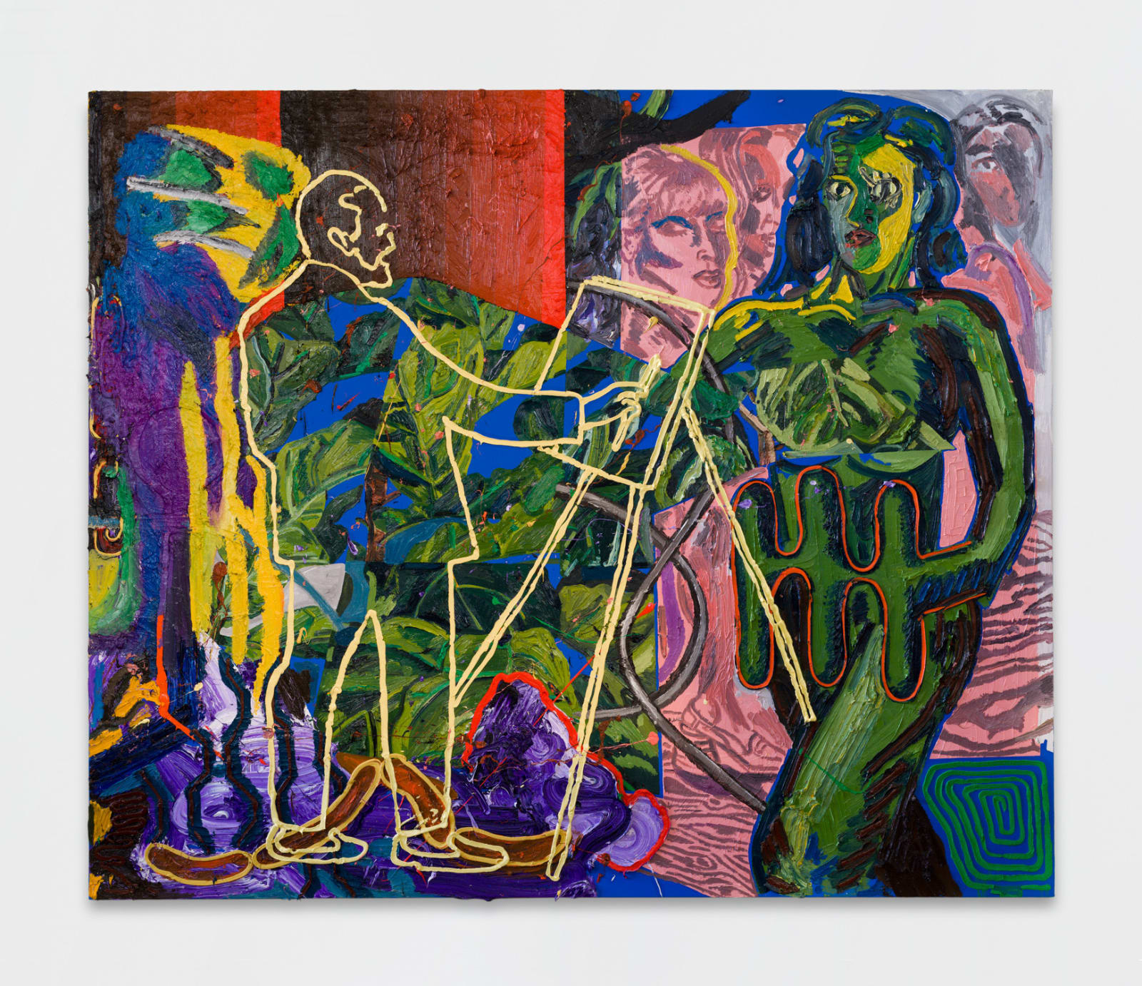 Alex Becerra, The Worst of Classical Easel Painting Oil, 2020