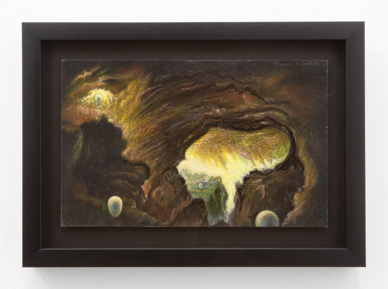 Clarence Holbrook Carter, Eschatos: Storming, Study for Eschatos No. 32, 1976