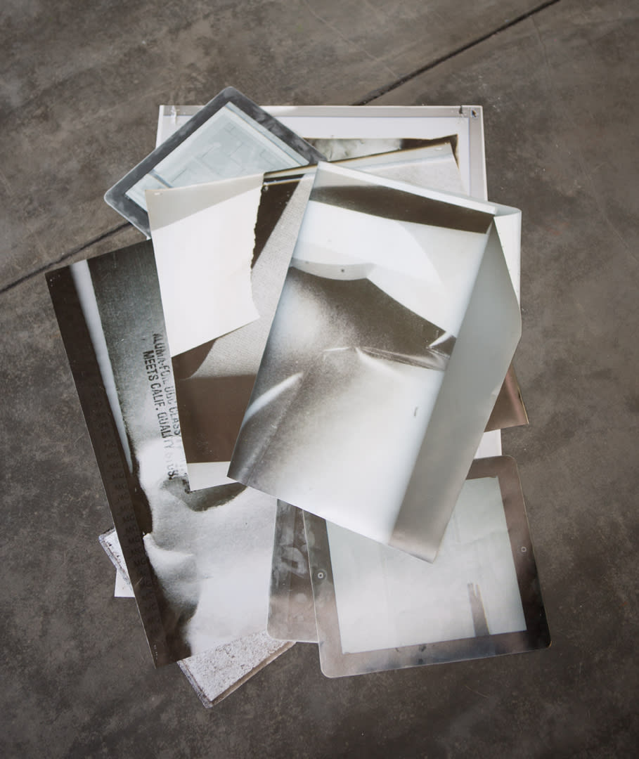 Andrea Longacre-White, Untitled (image pile), 2012