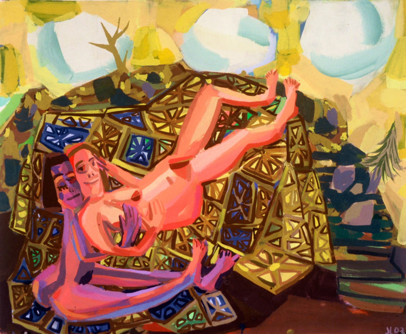 Judith Linhares, Fall Into Morning, 2009