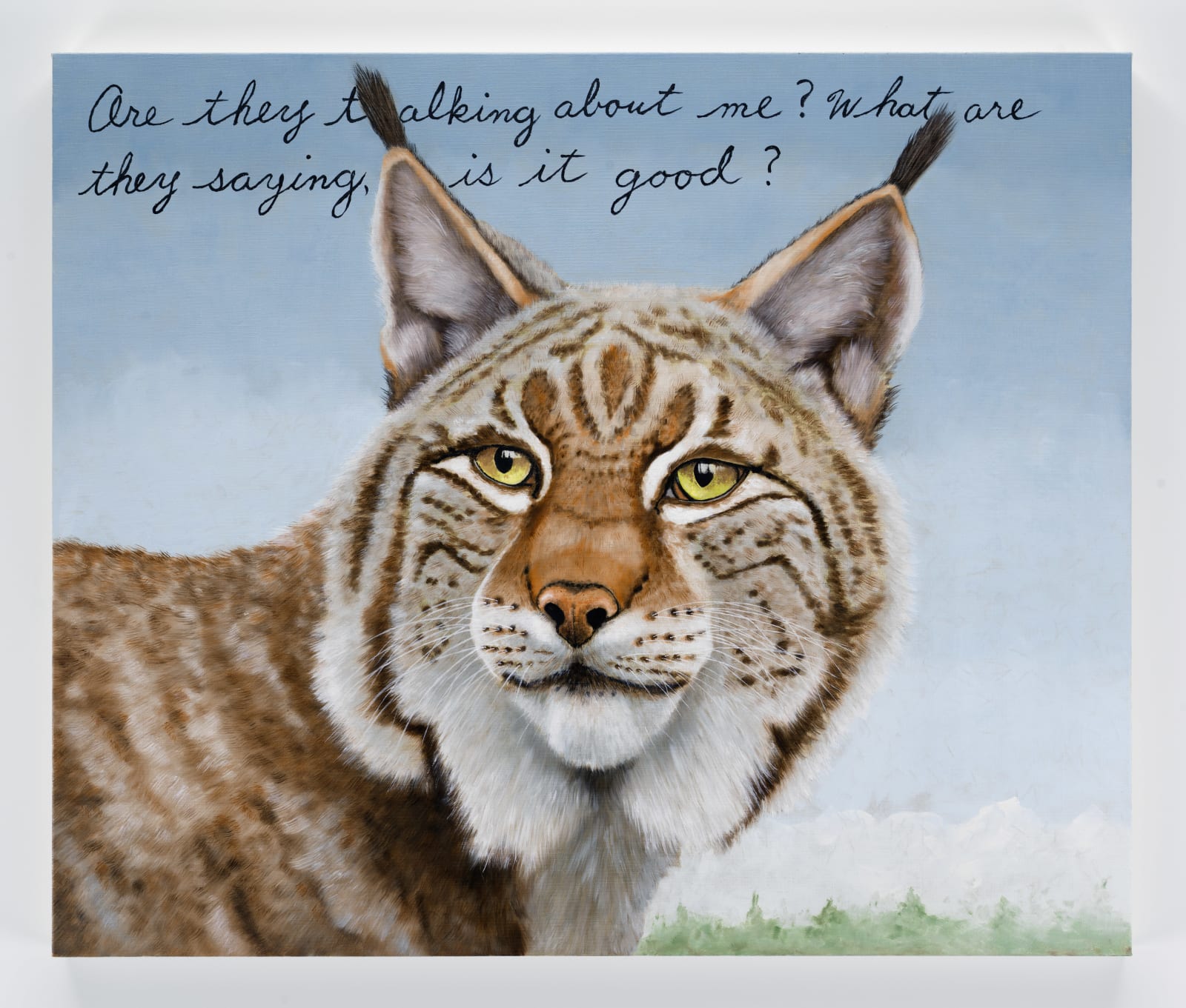 Sean Landers, Lynx, 2021