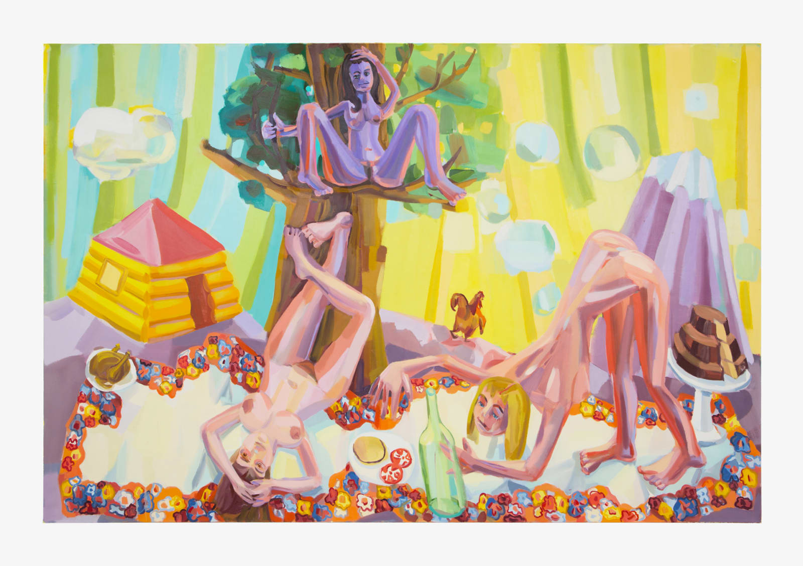 Judith Linhares, Picnic Rock, 2008