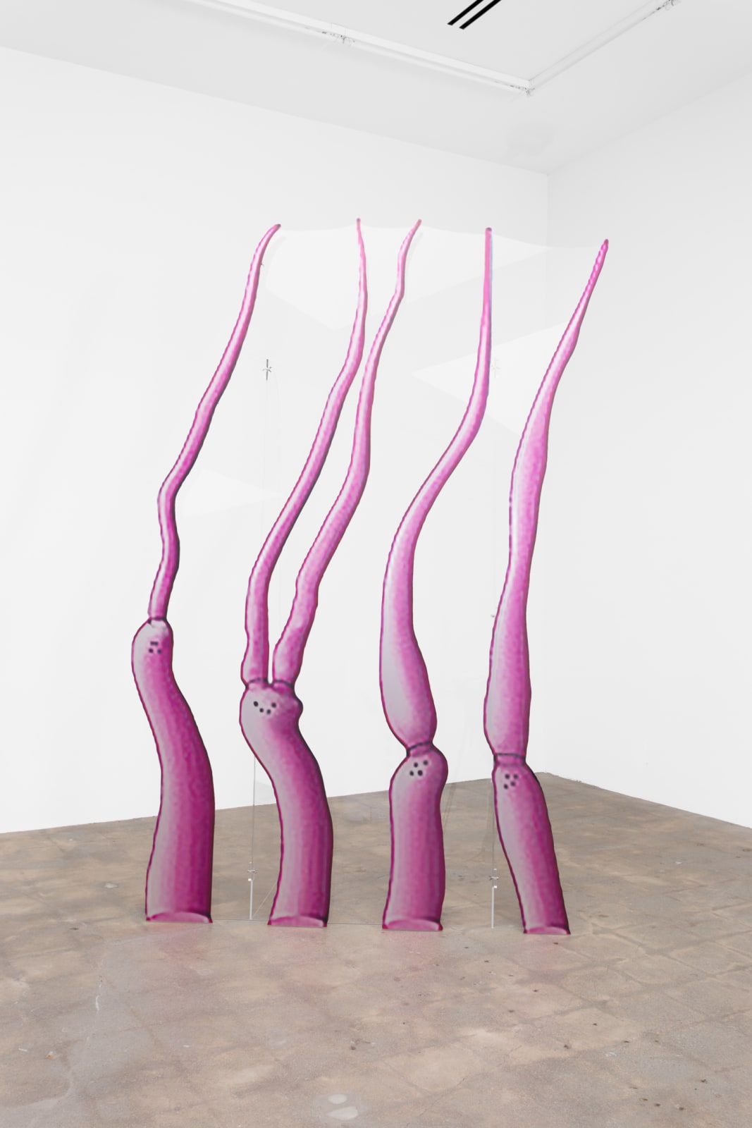 Katja Novitskova, Approximation (C. Elegans DendriteEndings: ASR, ADF, ASG, ASH), 2016