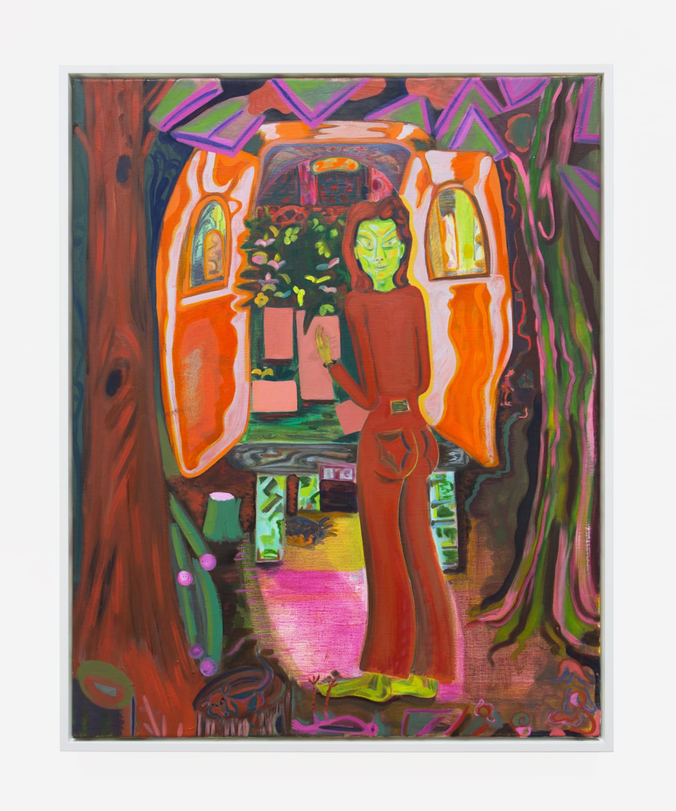 Rainen Knecht, Delivering Gladiolas, 2017
