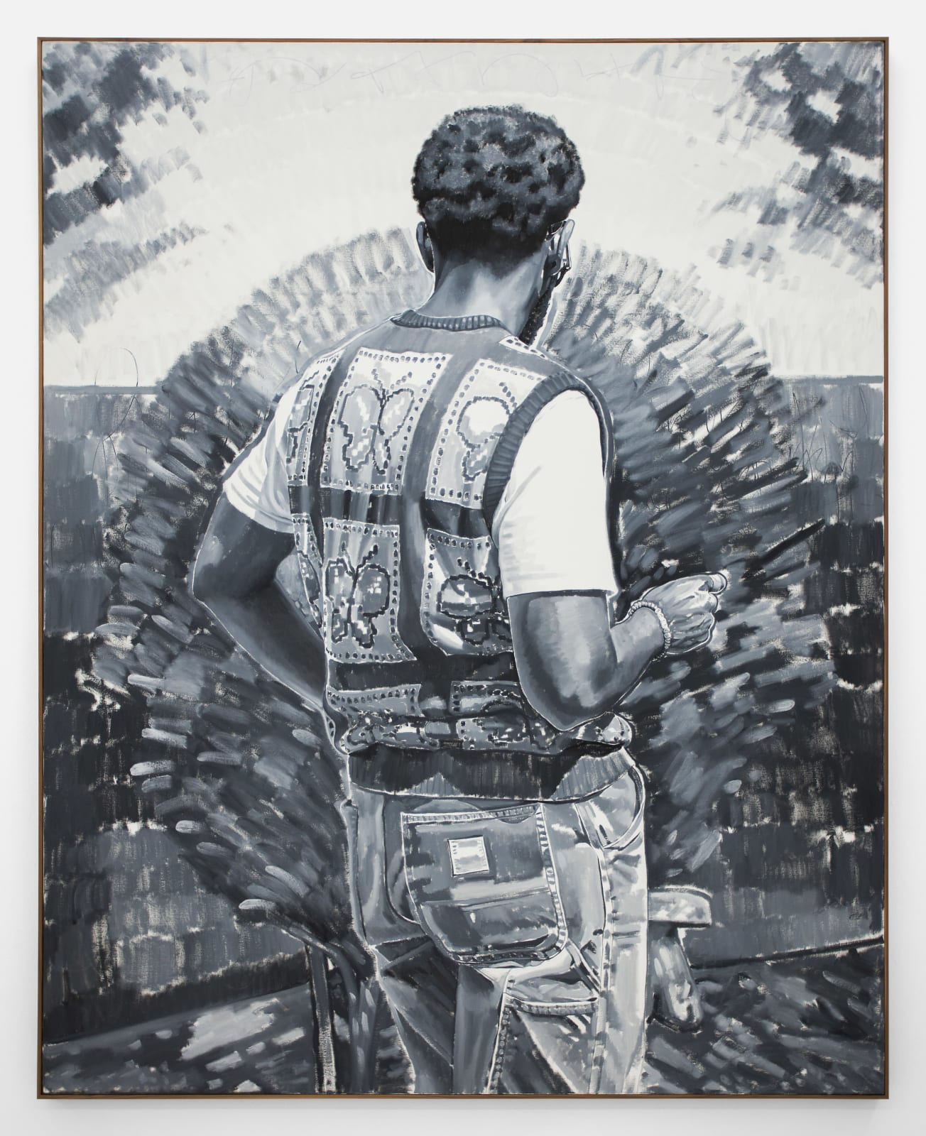 Kohshin Finley, Portrait of the Artist, in Daylight, 2022