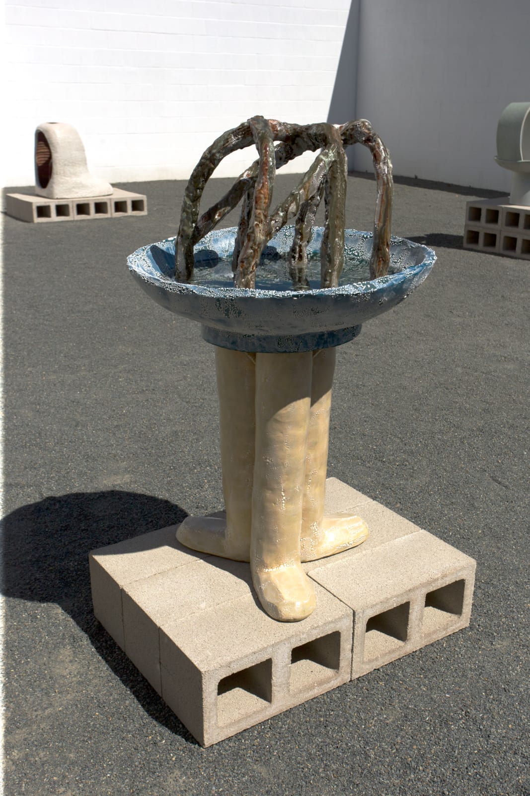 Anna Sew Hoy, Psychic Grotto Birdbath, First Position, 2019