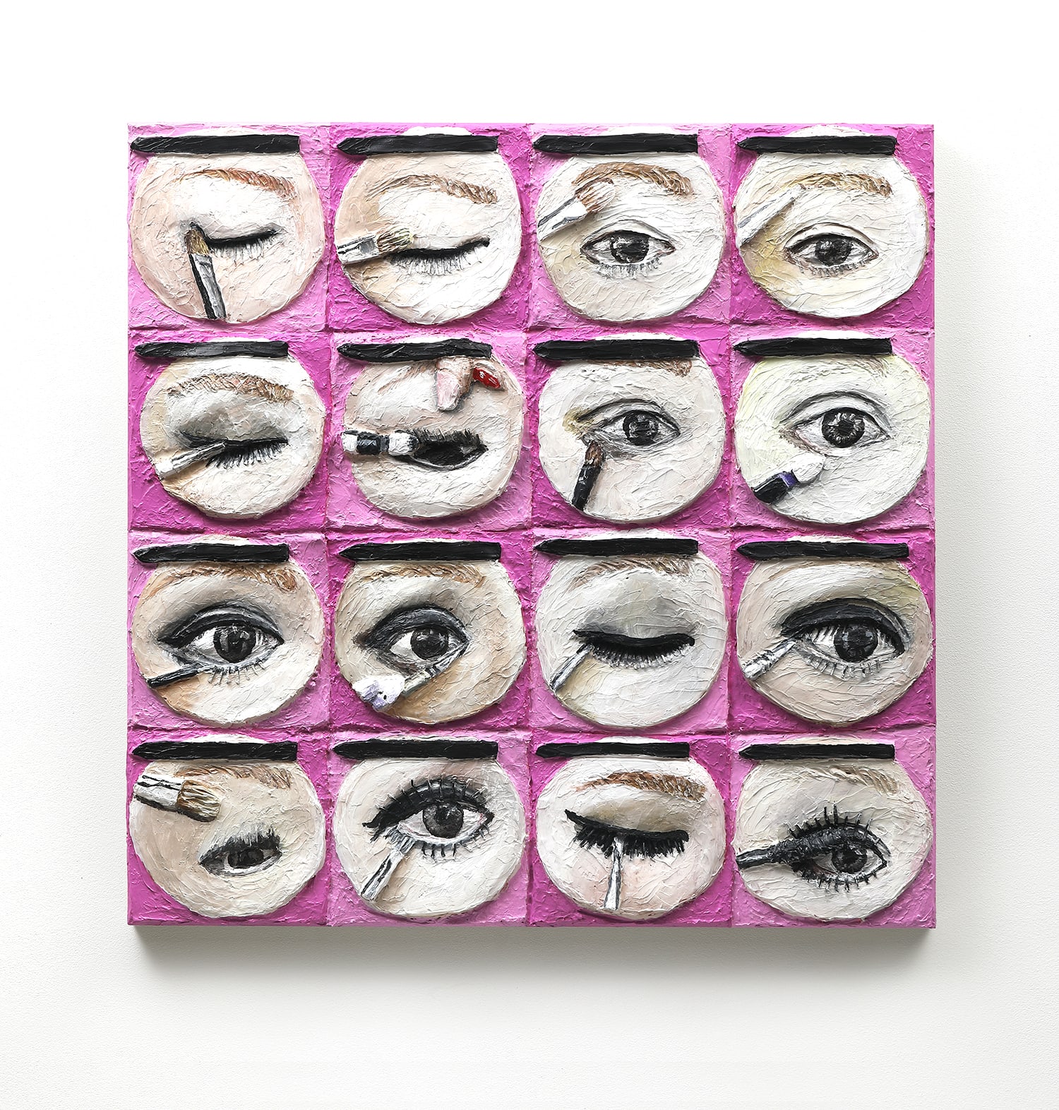 Gina Beavers, 16 Step Smoky Eye, 2020