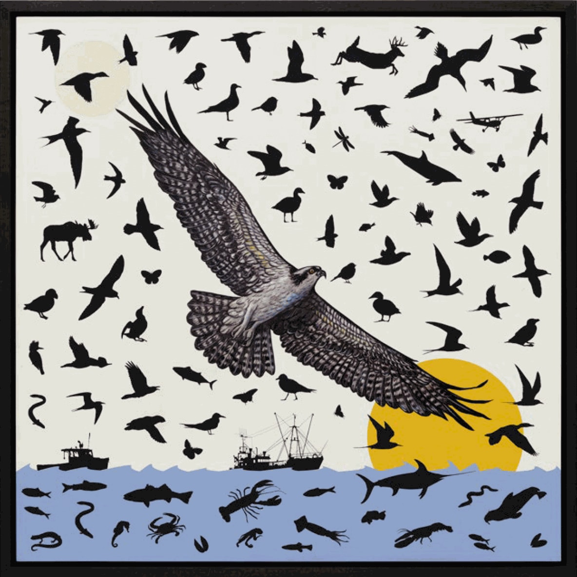 James Prosek, Maine Composition No. 1, 2024