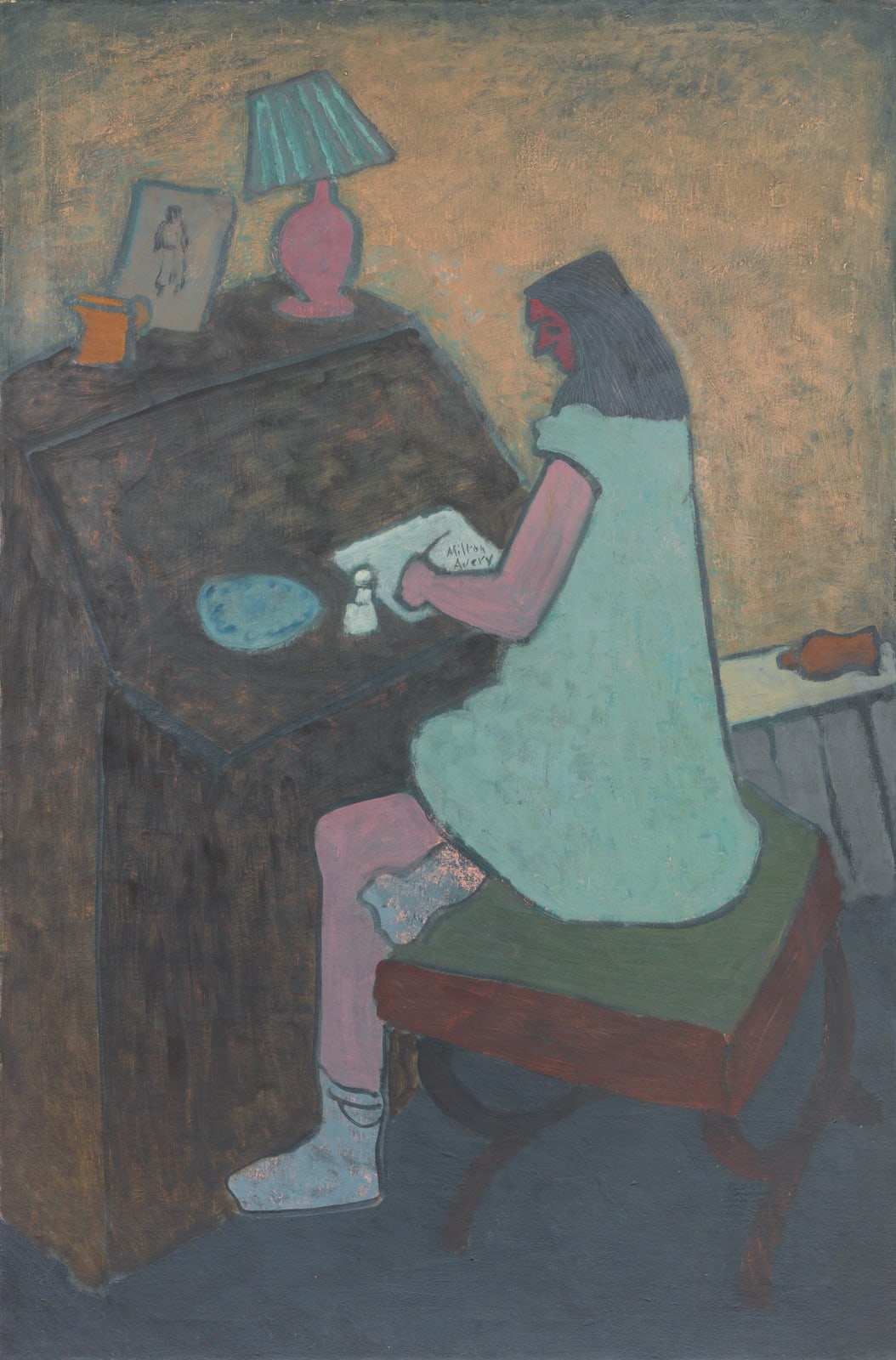 Milton Avery, Young Writer, 1942