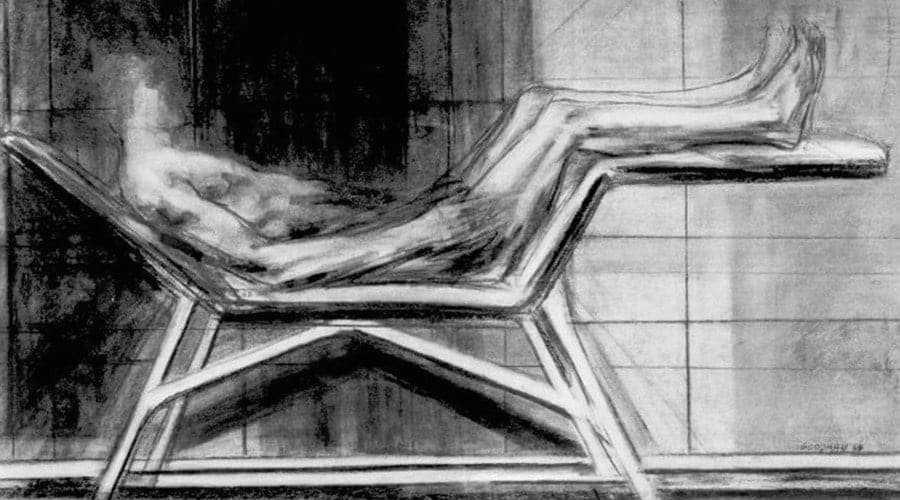 Sidney Goodman, Loungechair, 1968