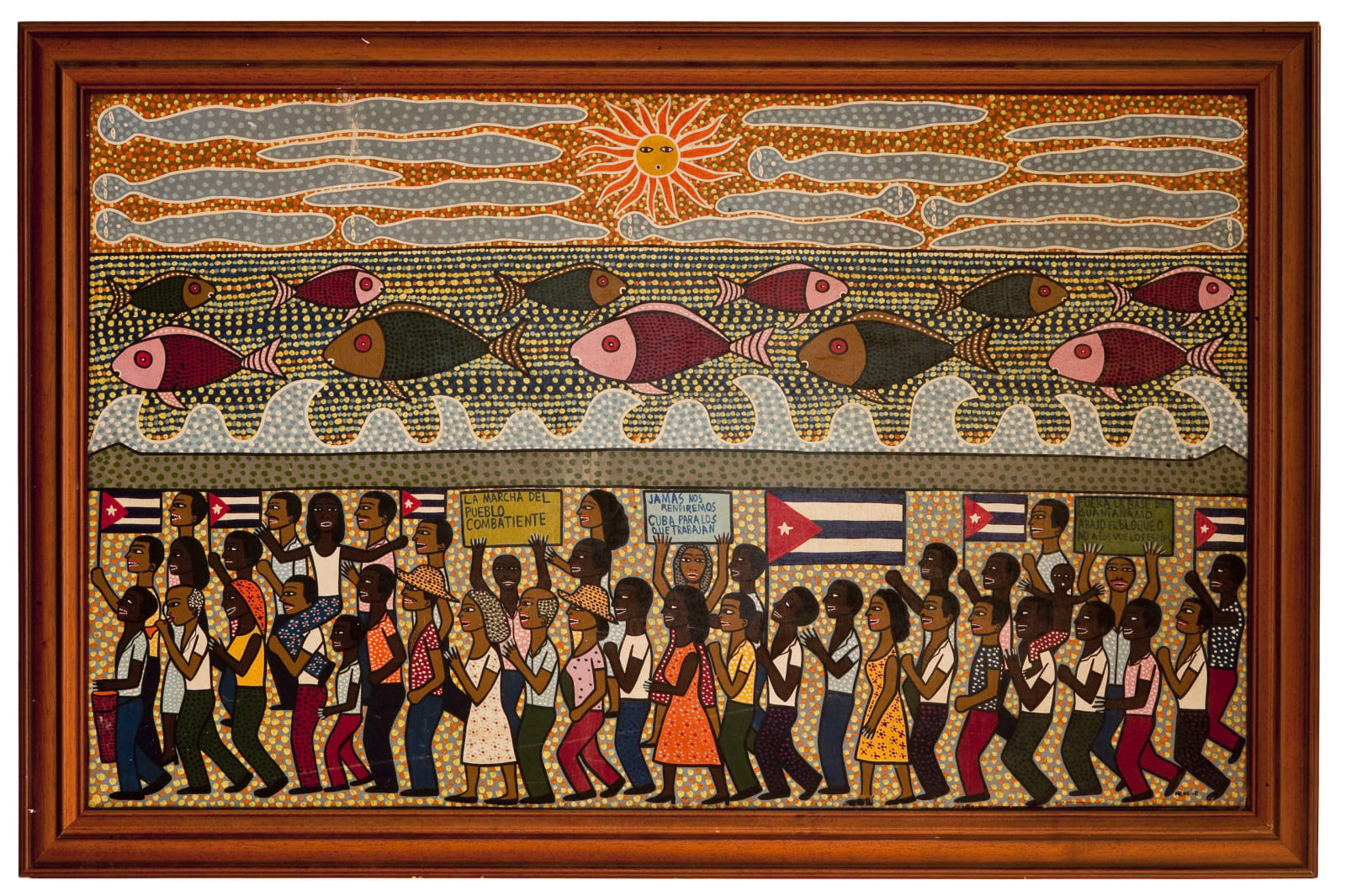 Manuel Mendive Hoyos, Marcha del pueblo combatiente (March of Combatant people), 1908