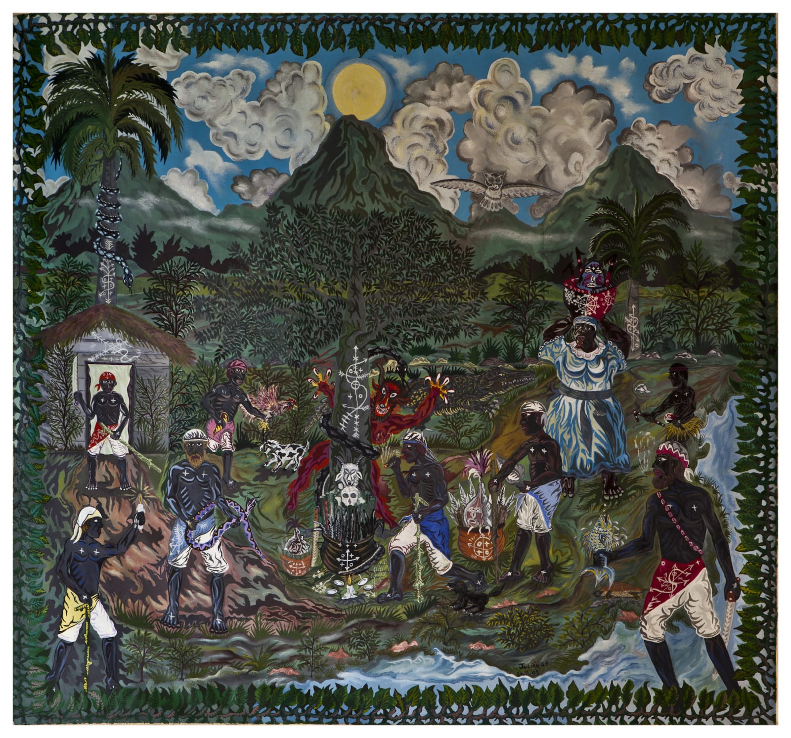 Julián González Pérez, Sarabanda Briyumba Cotalima Aligualito (con licencia nkisi Armando Palmer), 2009