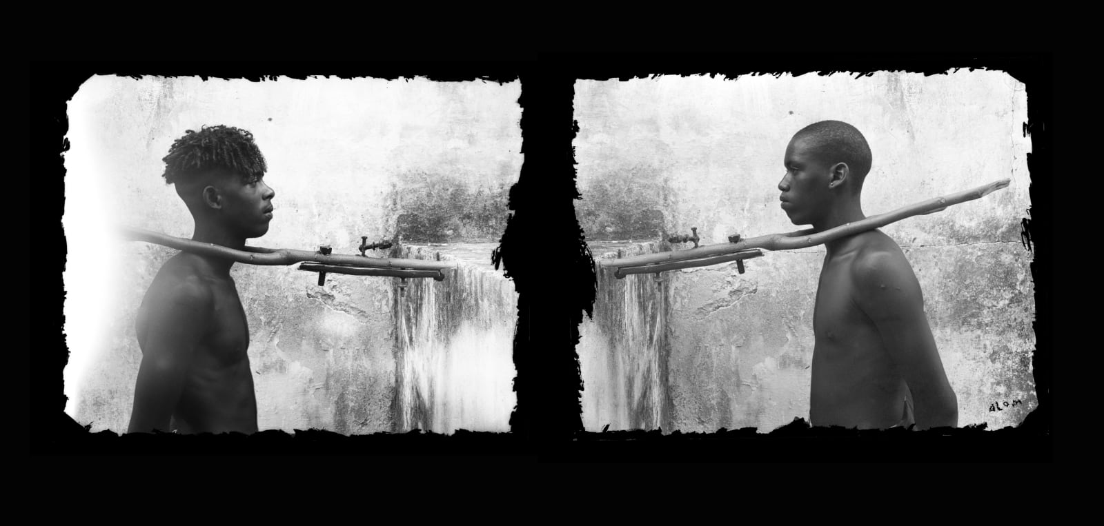 Juan Carlos Alom, Tarjetas Postales (Postcard series), 1994