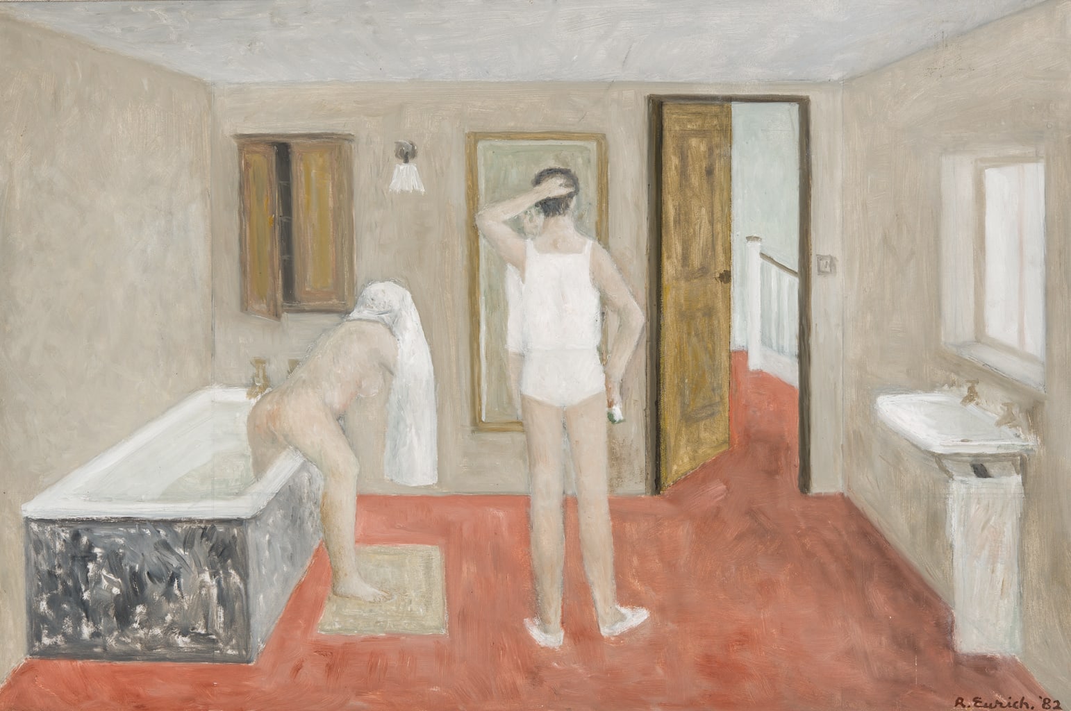 Richard Eurich, The Bathroom, 1982