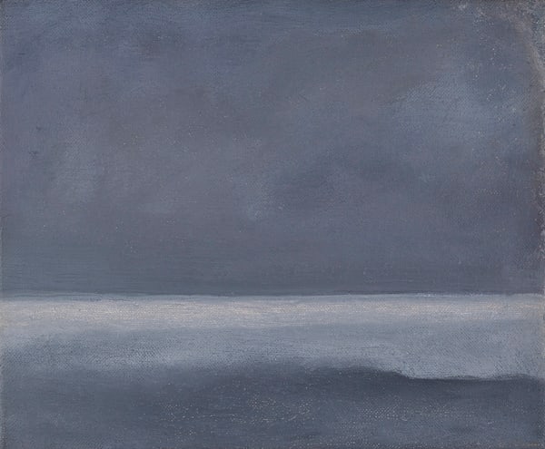 Jon Schueler, Sound of Sleat: Summer Night, II, 1970