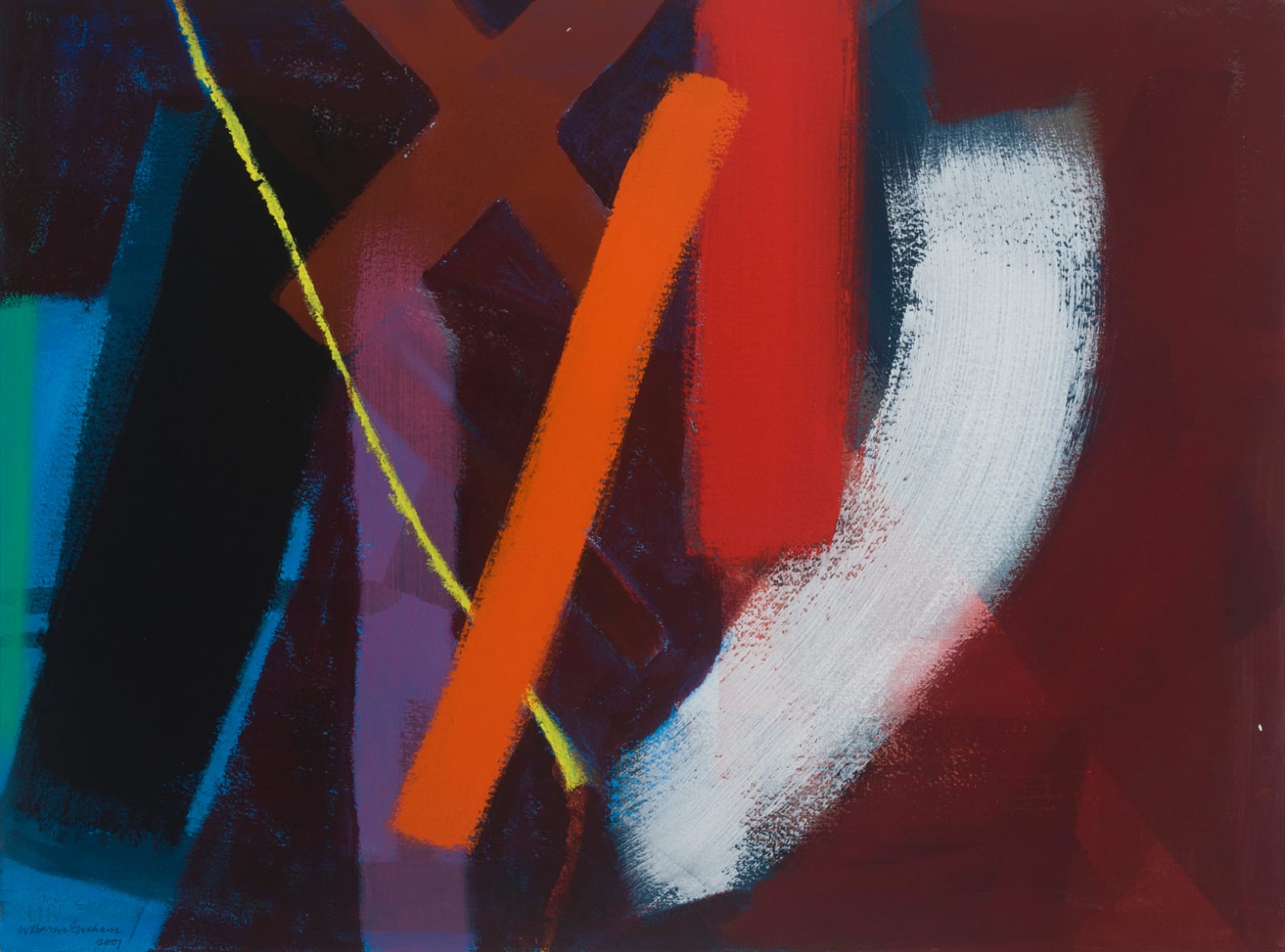 Wilhelmina Barns-Graham, Big Day, 2001