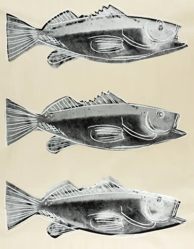 Andy Warhol, Fish , 1983