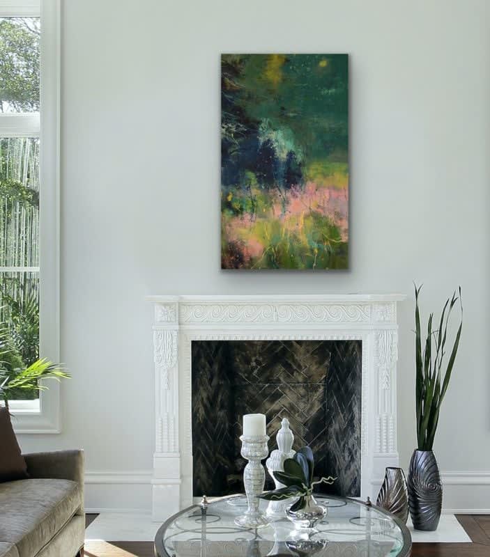 Andy Waite, Night Flowers in the Hummingbird Garden