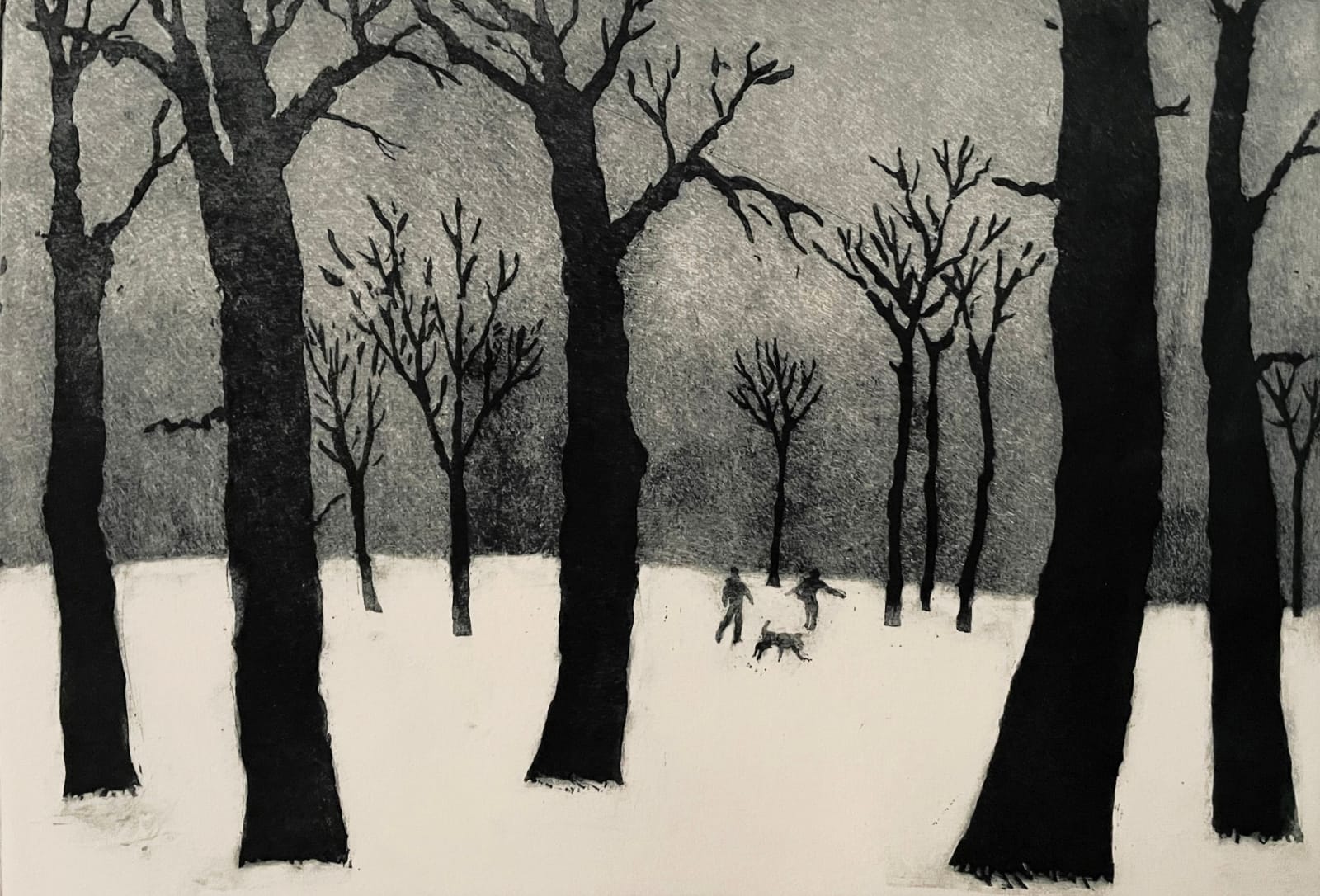 Tim Southall, A Walk in the Snow