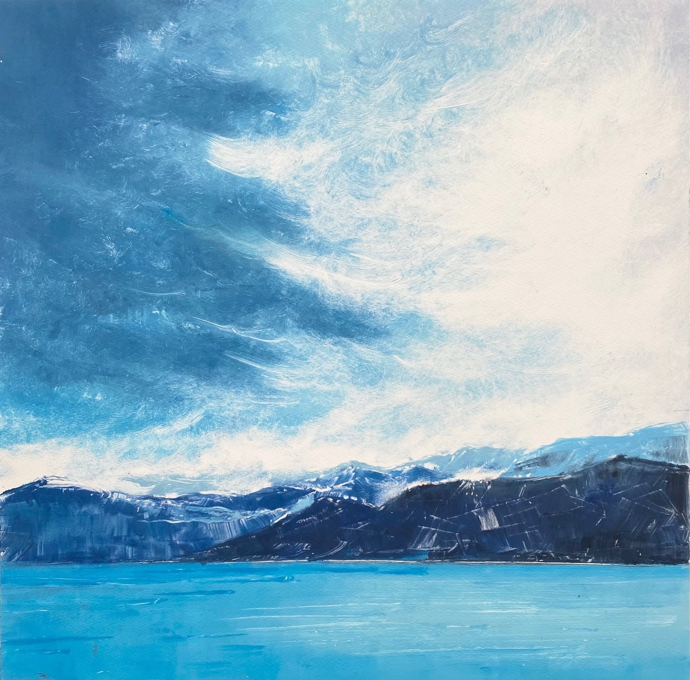 Rebecca Denton, Morning Lake 1/1