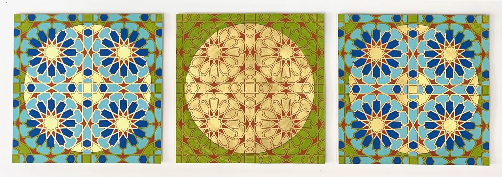 Natasha Kumar, Girih Rasa Triptych I