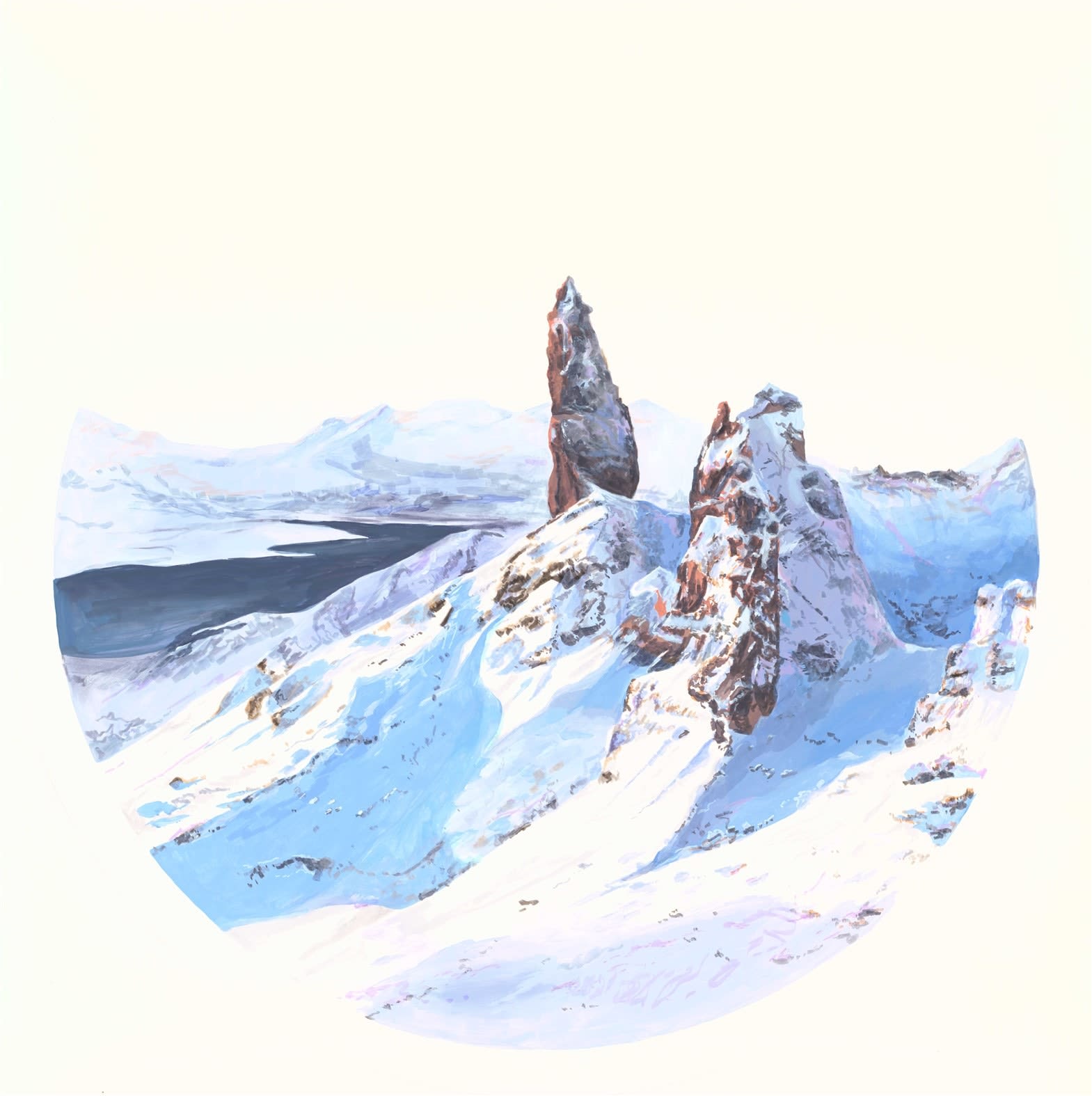 Sam Gare, Old Man of Storr, Winter