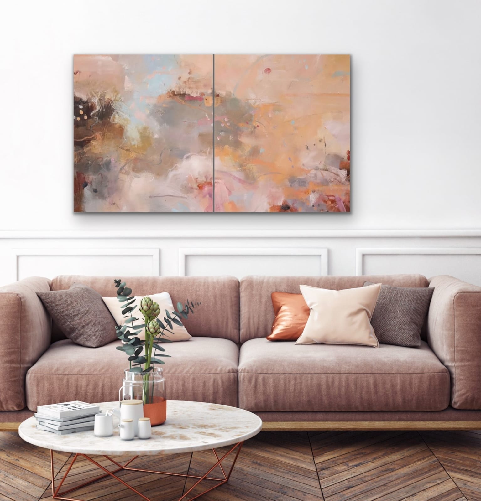 Andy Waite, Borderlands - Diptych